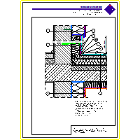 Atlas Sp. z o.o. - 1.7 Insulation of the balcony and terrace zones - 1.7.3 Insulation of wall (plinth zone and under-plate zone) of an insulated balcony dwg