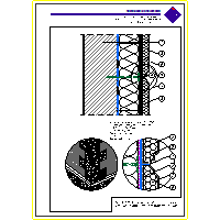 Atlas Sp. z o.o. - 1.4 Settlement joint, joint of insulated and non-insulated zones, rustications - 1.4.6 Corner rustication with the use of prefabricated elements dwg