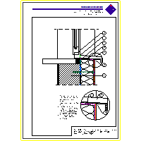 Atlas Sp. z o.o. - 1.3 Thermal Insulation around window reveals - 1.3.4 OInsulation of the under-reveal wall with the window frame even to the wall face without the use of sill profile dwg