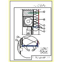 Atlas Sp. z o.o. - 1.3 Thermal Insulation around window reveals - 1.3.10 Lintel insulation with window blind hidden dwg