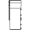 Buderus - HEAT PUMP Buderus Logatherm WPT 270/2 A-S - Right View dwg