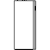 Buderus - HEAT PUMP WPS 6-1 - View from the Left dwg