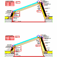 Roto Okna Dachowe Sp. z o.o. - Rama montażowa do dachu płaskiego - EBZEBRFLD-504 dwg