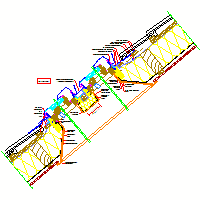 Roto Frank AG - R8 H - tiled roof, 1x2 fusion of one window above the other - EBZWDFR8-019A dwg