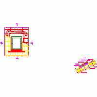 Balex Metal Sp. z o.o. - THERM insulation pitched roof - 1.5.1. Rafter insulation. Retail window. Cross-section A-A. dwg