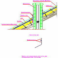 Balex Metal Sp. z o.o. - THERMANO termoizolacja dachów skośnych - 1.6. Termoizolacja nakrokwiowa. Detal komina. dwg