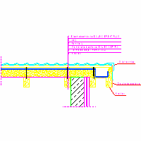 Balex Metal Sp. z o.o. - THERM insulation pitched roof - 1.7.3. Rafter insulation. Retail eaves side. Rafter ejected. Variant I. dwg