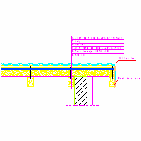 Balex Metal Sp. z o.o. - THERM insulation pitched roof - 1.7.4. Rafter insulation. Retail eaves side. Rafter ejected. Option II. dwg