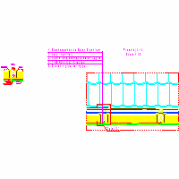 Balex Metal Sp. z o.o. - THERMANO termoizolacja dachów skośnych - 2.1.1. Termoizolacja miedzykrokwiowa z wykonczeniem poddasza plytami G+K pod krokwiami. Przekroj A-A. Detal A. dwg