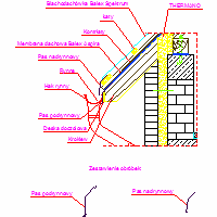 Balex Metal Sp. z o.o. - THERM insulation pitched roof - 2.3. Thermal insulation miedzykrokwiowa_podkrokwiowa. Retail hood. dwg