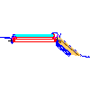 Roto Okna Dachowe Sp. z o.o. - 74x98 cм - вид сбоку dwg