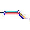 Roto Okna Dachowe Sp. z o.o. - 94x180 cм - вид сбоку dwg