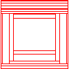 Roto Okna Dachowe Sp. z o.o. - 112x138 cm - widok z przodu dwg