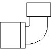 KAN Sp. z o.o. - Kolano z GZ 18 x 1-2 - widok dwg