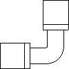 KAN-therm GmbH - Knee PPSU 14 - View dwg