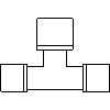 KAN Sp. z o.o. - Trójnik 25 x 32 x 25 - widok dwg