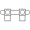 KAN-therm GmbH - The elbow bracket 14 combined with L = 300 - View dwg