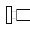 KAN-therm GmbH - Coupling with GZ 12 x 1-2 - View dwg