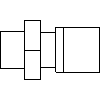 KAN-therm GmbH - Coupling with GZ 18 x 3-4 - View dwg