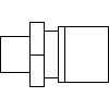 KAN-therm GmbH - The connector of GW 32 x 1 - View dwg