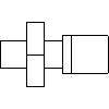 KAN-therm GmbH - The connector of GW 12 x 1-2 - View dwg