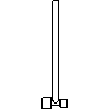 KAN Sp. z o.o. - Trójnik redukcyjny z rurą Cu fi15 25 x 18 L=300 - widok dwg