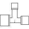 KAN-therm GmbH - Tee PPSU 32 x 18 x 25 - View dwg