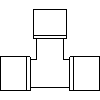 KAN-therm GmbH - Tee PPSU 32 x 32 x 32 - View dwg