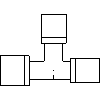 KAN Sp. z o.o. - Trójnik PPSU 18 x 14 x 14 - widok dwg