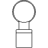 KAN Sp. z o.o. - Podejście do baterii 14 x 1-2 - widok dwg