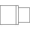 KAN Sp. z o.o. - Łącznik 25 x 18 - widok dwg