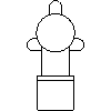 KAN Sp. z o.o. - Podejście z uszami do baterii 25 x 3-4 - widok dwg