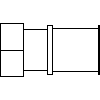 KAN Sp. z o.o. - Półśrubunek 26 x 3-4 - widok dwg