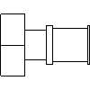 KAN Sp. z o.o. - Półśrubunek 16 x 3-4 - widok dwg