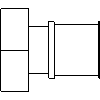 KAN Sp. z o.o. - Półśrubunek 32 x 1 1-2 - widok dwg