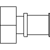 KAN Sp. z o.o. - Śrubunek zaprasowywany 16 x 3-4 - widok dwg