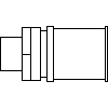 KAN-therm GmbH - Coupling with GZ 26 x 3-4 - View dwg