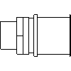 KAN-therm GmbH - Coupling with GZ 32 x 1 - View dwg