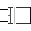 KAN-therm GmbH - Coupling with GZ 40 x 1 1-4 - View dwg