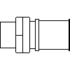 KAN-therm GmbH - Coupling with GZ 26 x 1 - View dwg