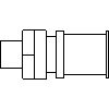 KAN-therm GmbH - Coupling with GZ 16 x 1-2 - View dwg