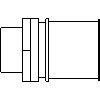 KAN-therm GmbH - Coupling with GZ 63 x 2 - View dwg