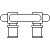 KAN-therm GmbH - Elbow combined with 16x2 support L = 210 - View dwg