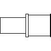 KAN-therm GmbH - The transition clip 26 x FI22 - View dwg