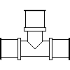 KAN-therm GmbH - Tee PPSU 20 - View dwg