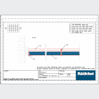  ROCKFON - Edge A - The combination of Wall Wooden strip dwg