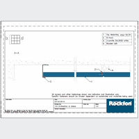  ROCKFON - Edge G - Island Profile J wooden slat intermediate dwg