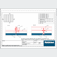 Rockfon Poland - Krawędź L - Szczegóły krawędzi dwg