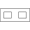 Falmec  - Island cooker hood size 120 - Projection dwg