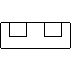 Falmec  - Eaves trim size 150 - Projection dwg